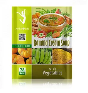 TianDe Krémová banánová polievka so zeleninou od 1,82€ - polievka, zelených, banánov, bylinne vlozky, pravda o tiande, tiande skusenosti