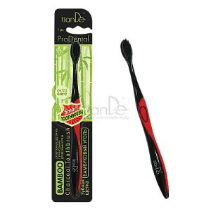 TianDe Zubná kefka Bambusové uhlie od 4,55€ - snehobiely, dokonca, bambusové, tiande naplaste na nadchu, tiande eu, tiande foot phytogelslaviton gel
