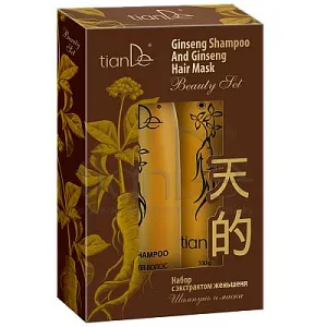 TianDe Sada s extraktom ženšenu - šampón a maska od 8,58€ - vlasov, šampón, hydratuje, slaviton mast, tiande naplaste na nadchu, tiande eu