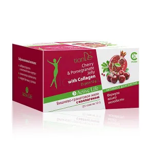 TianDe Kolagén s višňovou a granátovou šťavou od 23,01€ - kozmetické, dodávať, kolagén, tiande naplaste na nadchu, tiande eu, tiande foot phytogelslaviton gel