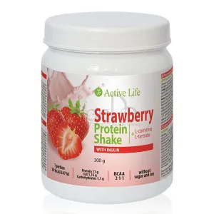 TianDe Jahodový proteínový koktejl s inulínom so sladidlom od 24,05€ - bielkovina, semien, inulín, kozmetika tiande, tiande slaviton, tiande sk