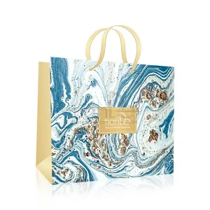 TianDe Papierová darčeková taška Coast of Azure modrá od 1,20€ - darčekové, tiande, darček, tiande recenzie, tiande naplaste, tiande vlozky