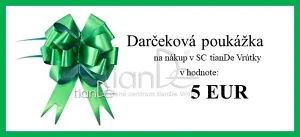 TianDe Darčeková poukážka 5 od 5,00€ - darčekový, poukaz, darčekové, tiande online office, tiande katalog, servisne centrum tiande