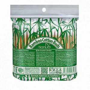 TianDe Vatové tyčinky z bambusu od 1,43€ - bambus, tyčinky, žiadne, tiande recenzie, tiande altai, tiande kozmetika