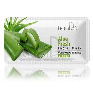 TianDe Osviežujúca pleťová maska ​​s Aloe od 1,63€ - pomáha, pružnosť, sviežosti, tiande eu, tiande foot phytogelslaviton gel, naplaste wutong