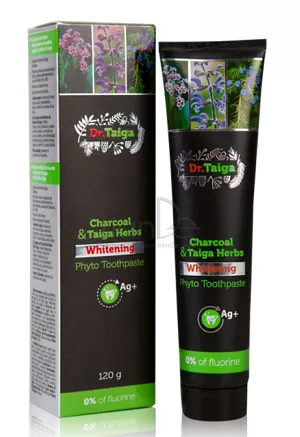 TianDe Bieliaca zubná fytopasta s dreveným uhlím a bylinami z tajgy od 7,22€ - fytopasta, dreveným, bylinami, online office, moje tiande, katalogy