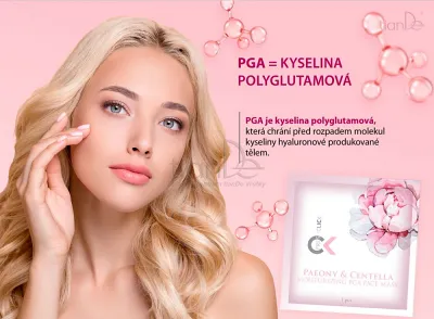 TianDe Hydratačná pleťová PGA-maska ​​s pivonkou a pupočníkom ázijským, moje tiande, produkty tiande, tiande prihlasenie, tiande online office, tiande katalog