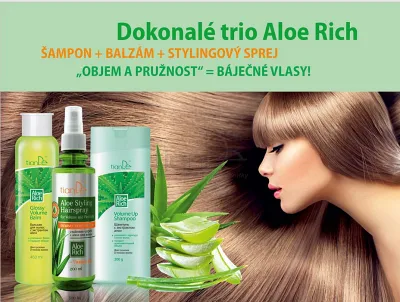 TianDe Stylingový sprej na vlasy s Aloe „Objem a pružnosť“, bylinne vlozky, pravda o tiande, tiande skusenosti, tiande recenzie, tiande altai