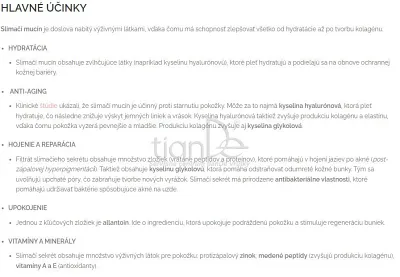 TianDe Multifunkčný krém na oči so slimačím mucínom-akcia, produkty tiande, tiande prihlasenie, tiande online office, tiande katalog, servisne centrum tiande