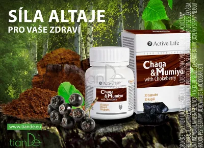 TianDe Čaga s múmiom, recenzia, vlozky, kozmetika, online office, moje tiande