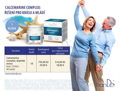 TianDe Calcemarine Complex, tiandebeauty, tiandecentrum, tiande, kozmetika tiande, tiande slaviton