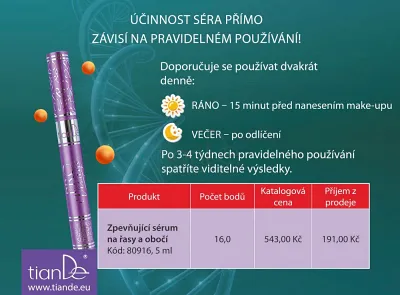 TianDe Spevňujúce sérum na riasy a obočie, tiande skusenosti, tiande recenzie, tiande altai, tiande kozmetika, bylinne vlozky