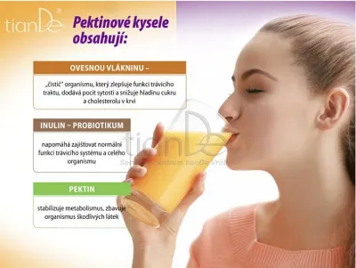 TianDe Pektínový kysel s rakytníkom a jablkom, katalogy, najnovsie tiande, tiande, recenzia, vlozky