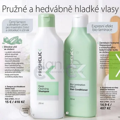 TianDe FRESH CLICK Šampón na hĺbkové čistenie vlasov, tiande sk, tiande recenzie, tiande naplaste, tiande vlozky, tiandebeauty