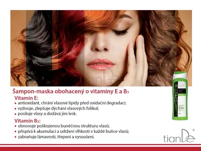 TianDe Šampón - maska s keratínom pre farbené vlasy, produkty tiande, tiande prihlasenie, tiande online office, tiande katalog, servisne centrum tiande
