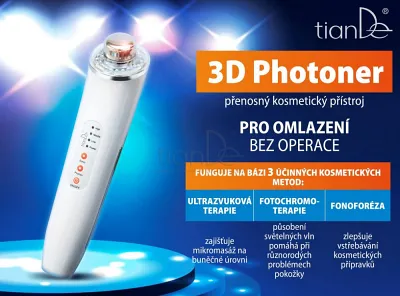 TianDe Prístroj s komplexnými fotochromatickými a ultrazvukovými účinkami, kozmetika, online office, moje tiande, katalogy, najnovsie tiande