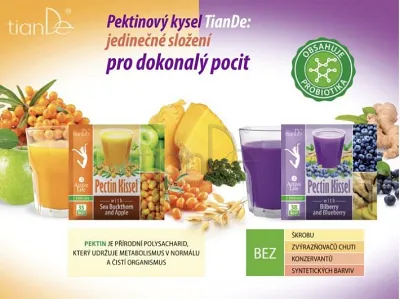 TianDe Pektínový kysel s rakytníkom a jablkom, tiande, kozmetika tiande, tiande slaviton, tiande sk, tiande recenzie