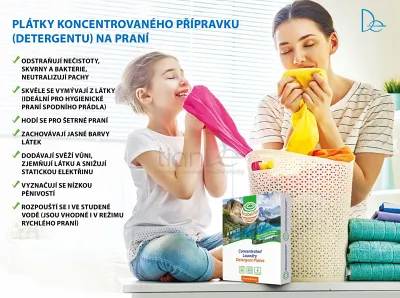 TianDe Plátky koncentrovaného prípravku (detergentu) na pranie, tiande online office, tiande katalog, servisne centrum tiande, moje tiande, produkty tiande