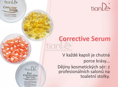 TianDe Regeneračné sérum v kapsulách na pokožku okolo očí, tiande online office, tiande katalog, servisne centrum tiande, moje tiande, produkty tiande