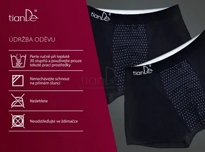 TianDe Pánske spodné prádlo s bodovou turmalínovou vrstvou, veľkosť L, tiande naplaste, tiande vlozky, tiandebeauty, tiandecentrum, tiande