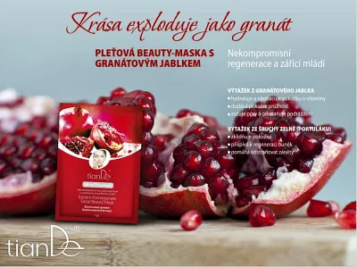 TianDe Pleťová beauty-maska Vínna terapia, produkty tiande, tiande prihlasenie, tiande online office, tiande katalog, servisne centrum tiande