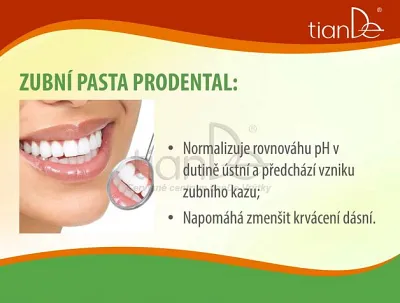 TianDe Zubná pasta ProDental, tiande skusenosti, tiande recenzie, tiande altai, tiande kozmetika, bylinne vlozky