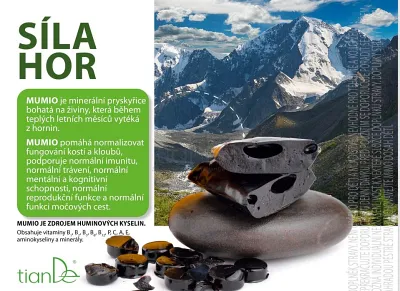 TianDe Čaga s múmiom, tiandecentrum, tiande, kozmetika tiande, tiande slaviton, tiande sk