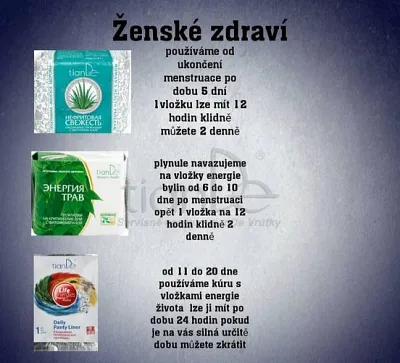 TianDe Denné menštruačné vložky s fytomembránou Energia bylín, tiande recenzie, tiande naplaste, tiande vlozky, tiandebeauty, tiandecentrum