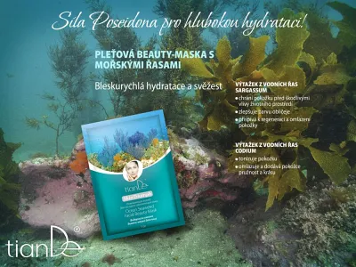 TianDe Pleťová beauty-maska Vínna terapia, tiandecentrum, tiande, kozmetika tiande, tiande slaviton, tiande sk