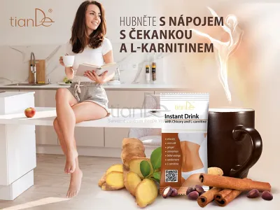TianDe Instantný nápoj s čakankou a L-karnitínom, tiande online office, tiande katalog, servisne centrum tiande, moje tiande, produkty tiande