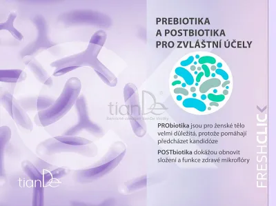 TianDe Jemný ošetrujúci prebiotický gel, vlozky, kozmetika, online office, moje tiande, katalogy
