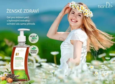 TianDe Gél na intímnu starostlivosť s bylinnými extraktmi, servisne centrum tiande, moje tiande, produkty tiande, tiande prihlasenie, tiande online office