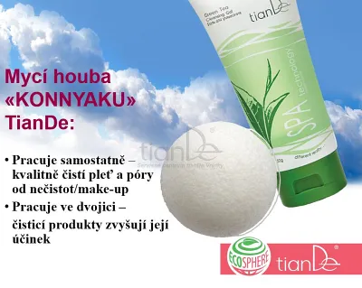TianDe Prírodná hubka Konjac, produkty tiande, tiande prihlasenie, tiande online office, tiande katalog, servisne centrum tiande