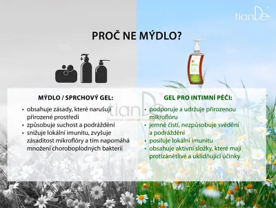 TianDe Gél na intímnu starostlivosť s bylinnými extraktmi, bylinne vlozky, pravda o tiande, tiande skusenosti, tiande recenzie, tiande altai