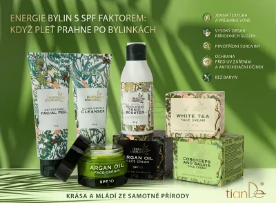 TianDe Pleťový krém s arganovým olejom, 50 g, bylinkove vlozky, slaviton mast, tiande naplaste na nadchu, tiande eu, tiande foot phytogelslaviton gel