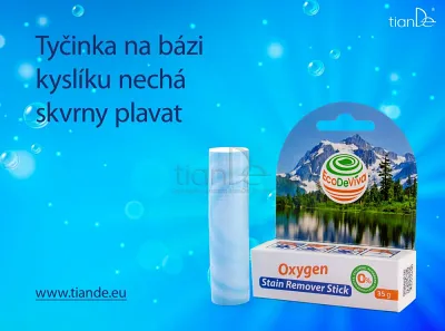 TianDe Tyčinka na odstraňovanie škvŕn na báze kyslíka, vlozky, kozmetika, online office, moje tiande, katalogy