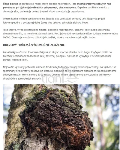 TianDe Čaga s múmiom, tiande recenzie, tiande altai, tiande kozmetika, bylinne vlozky, pravda o tiande