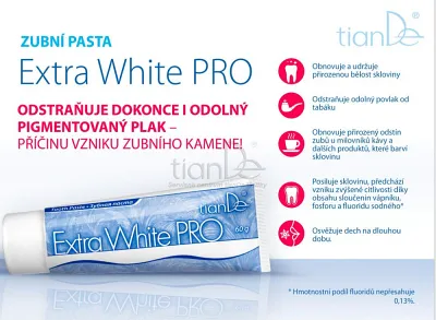 TianDe Zubná pasta Extra White Pro, slaviton mast, tiande naplaste na nadchu, tiande eu, tiande foot phytogelslaviton gel, naplaste wutong