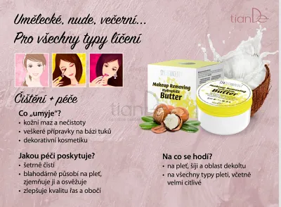 TianDe Hydrofilné odličovacie maslo, tiande online office, tiande katalog, servisne centrum tiande, moje tiande, produkty tiande