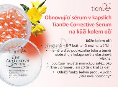 TianDe Regeneračné sérum v kapsulách na pokožku okolo očí, tiande recenzie, tiande altai, tiande kozmetika, bylinne vlozky, pravda o tiande