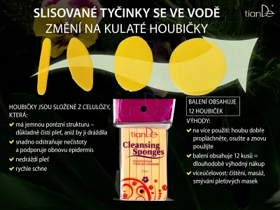 TianDe Kozmetická umývacia hubka, moje tiande, katalogy, najnovsie tiande, tiande, recenzia