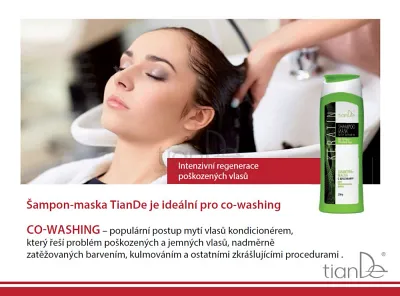 TianDe Šampón - maska s keratínom pre farbené vlasy, tiande skusenosti, tiande recenzie, tiande altai, tiande kozmetika, bylinne vlozky