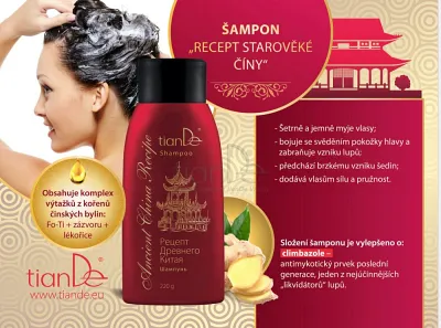 TianDe Vlasový balzam - kondicionér “Recept starovekej Číny”, tiande recenzie, tiande altai, tiande kozmetika, bylinne vlozky, pravda o tiande