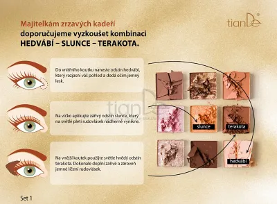 TianDe Očné tiene Nápady líčenia, naplaste wutong, bylinkove vlozky, slaviton mast, tiande naplaste na nadchu, tiande eu