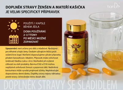 TianDe Ženšen a materská kašička, najnovsie tiande, tiande, recenzia, vlozky, kozmetika