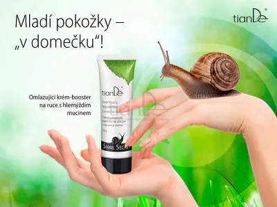 TianDe Omladzujúci krém-booster na ruky so slimačím mucínom, kozmetika, online office, moje tiande, katalogy, najnovsie tiande