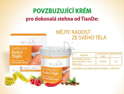 TianDe Povzbudzujúci krém pre dokonalé stehná, tiande, recenzia, vlozky, kozmetika, online office