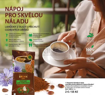 TianDe Rozpustný čakankový nápoj s extraktmi parchy saflorovej a rezavca šikmého, tiande recenzie, tiande naplaste, tiande vlozky, tiandebeauty, tiandecentrum