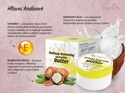 TianDe Hydrofilné odličovacie maslo, naplaste wutong, bylinkove vlozky, slaviton mast, tiande naplaste na nadchu, tiande eu