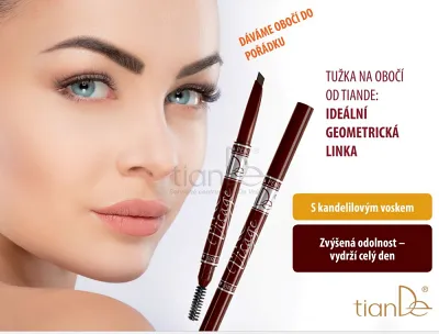 TianDe Ceruzka na obočie - Grafit odtien 02, kozmetika tiande, tiande slaviton, tiande sk, tiande recenzie, tiande naplaste